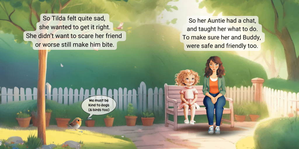 Buddy & Tilda inside page spread 2