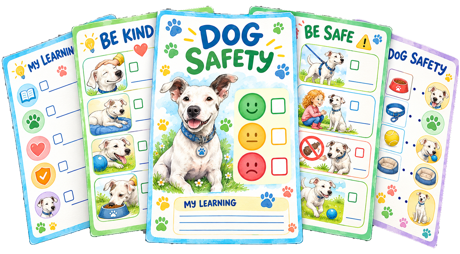 Buddy’s free dog safety activity sheets and posters for schools